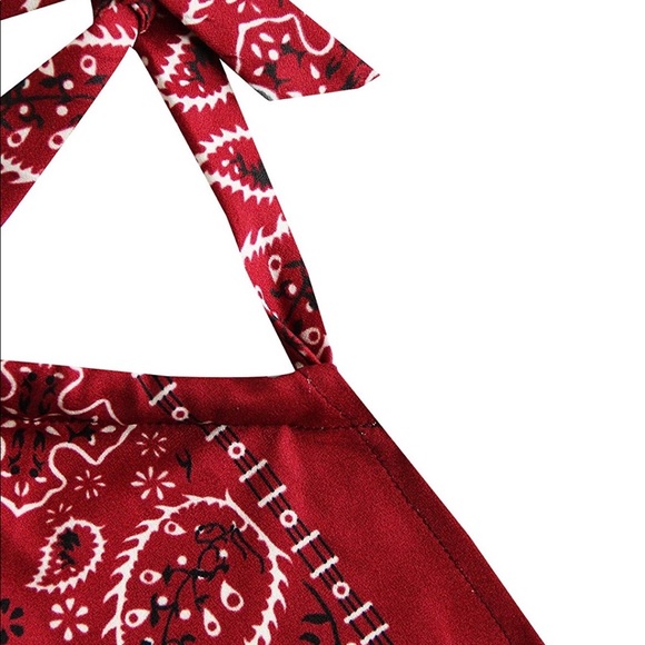 90s Bandana Crop Top ♣️ - Picture 5 of 8